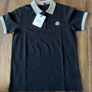 MONCLER MAGLIA POLO  SHORT SLEEVED SHIRT